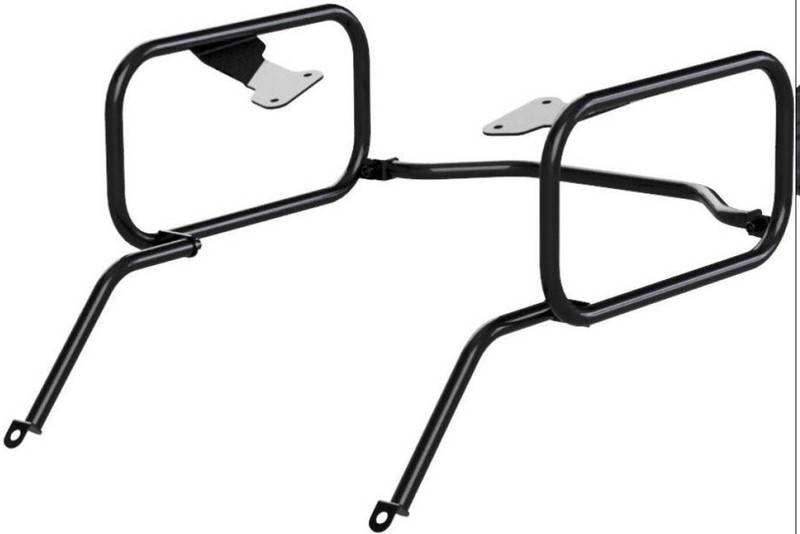 Bikewala Saddle Stay Compatible for 310GS (Black) Luggage Box Black Carbon Steel Motorbike Saddlebag