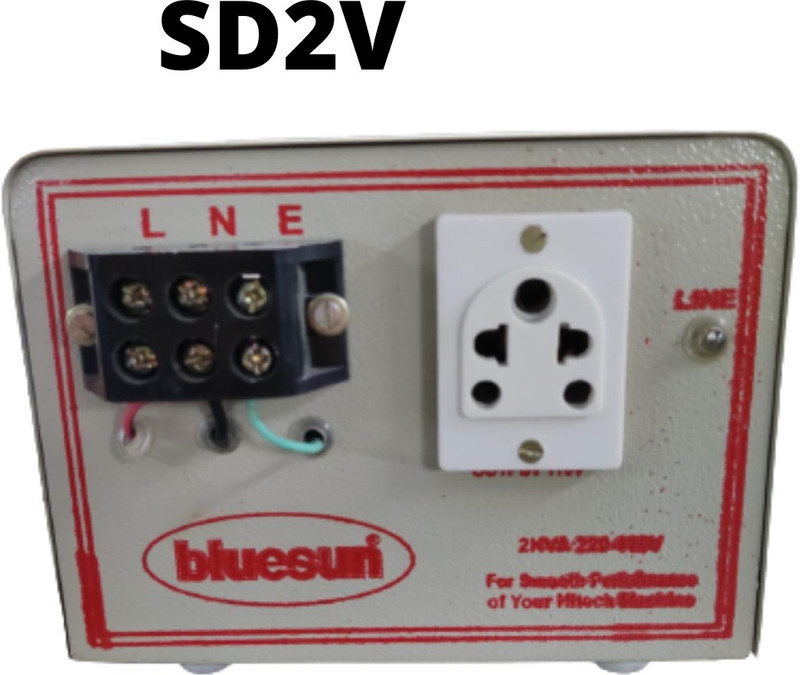 BLUESUN SD2V converter transformer Step down(White)