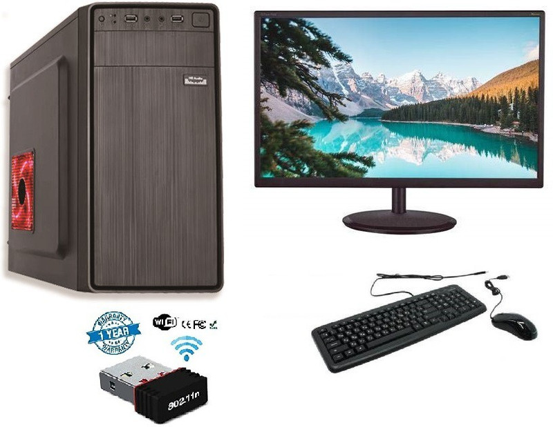 rionix G3 Core i5 (4 GB DDR3/500 GB/120 GB SSD/Windows 10 Pro/15 Inch Screen/190-10/190-08/ G2)(Black)