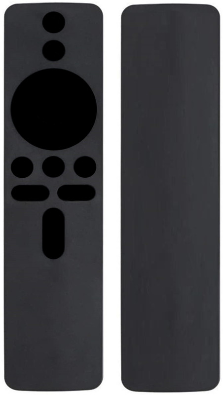 Shopoflux Front & Back Case for Xiaomi Smart Mi TV and Stick Remote(Black, Silicon, Pack of: 1)