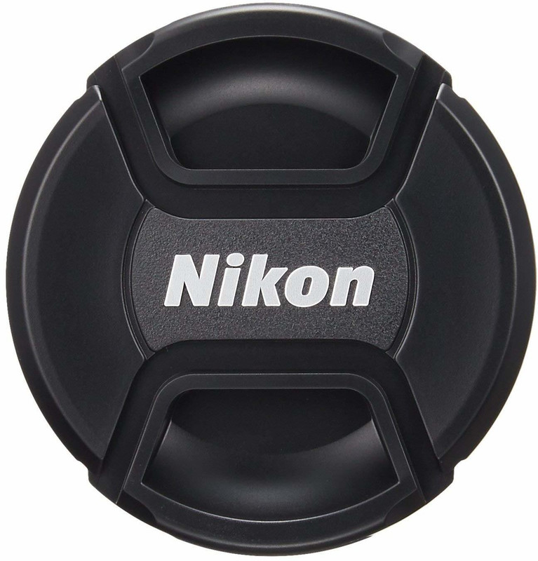 Smars 67 mm Center Pinch Front Replacement Lens Cap, Camera Lens Cover for Nikon DSLR Lens Cap(Black, 67 mm)