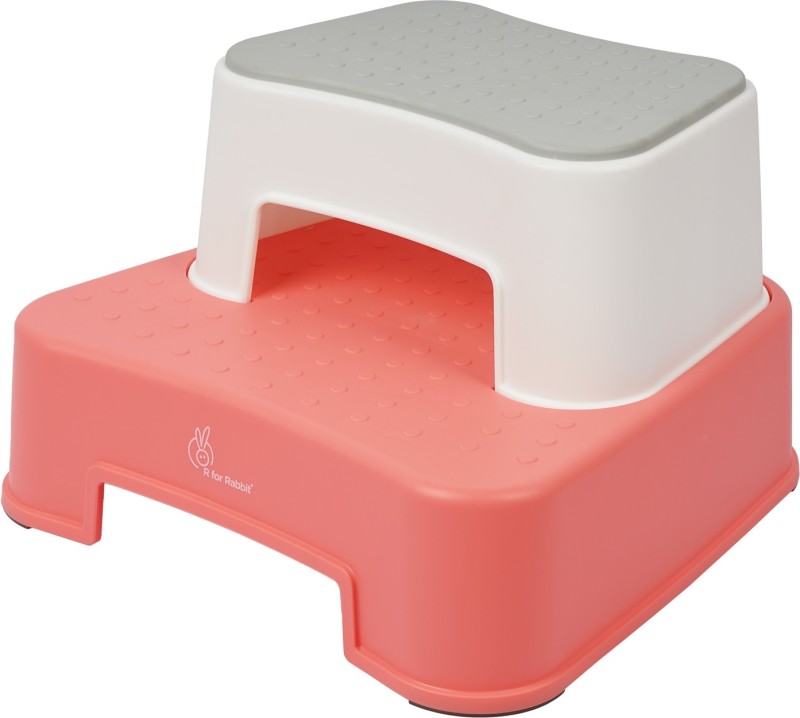 R for Rabbit Tiny Feets Potty Step Stool Potty Seat(Red)