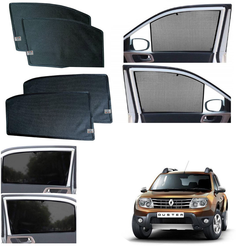 WolkomHome Side Window Sun Shade Duster(Black)