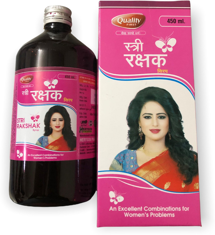 Heryson Pharma Heryson Stree Rakshak Syrup for Women Pack of 450ml(450 ml)