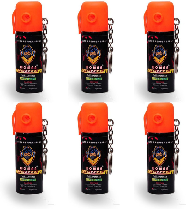 daksh-e-store Self Defence Pepper Stream Spray pack of 6 Pepper Stream Spray