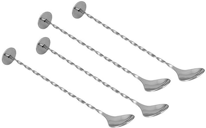 Table Barn Stainless Steel 28 cm Stirrer(Steel Pack of 4)