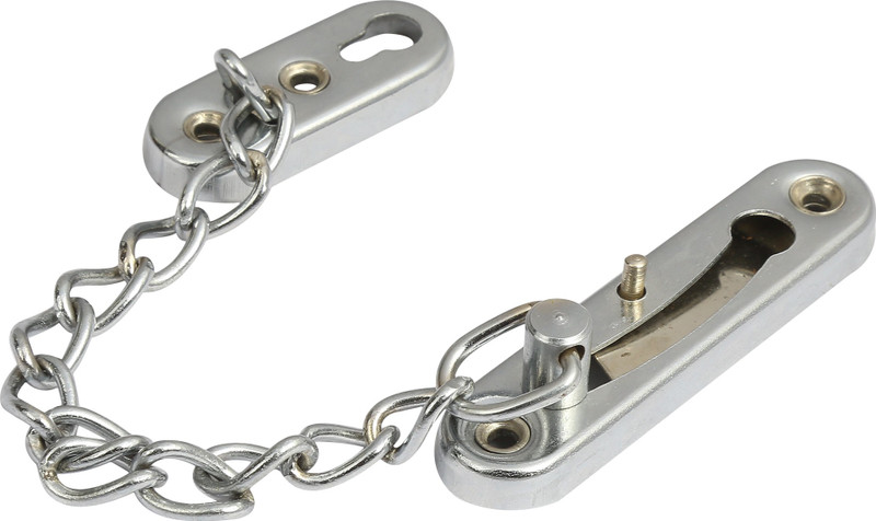 MAHSON Steel Metallic, Polished Deadbolts(Silver)