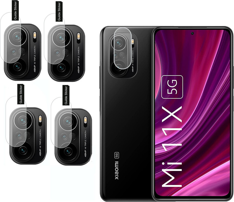REJITEENO Camera Lens Protector for Xiaomi Mi 11X, Xiaomi Mi 11x Pro(Pack of 5)