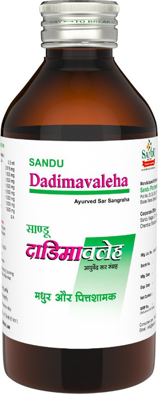 Sandu Dadimavaleha(Pack of 2, 200 ml)