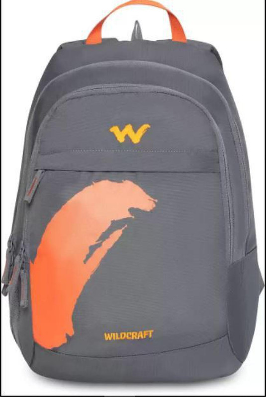 Wildcraft Seek 30 L Laptop Backpack(Orange, Grey)