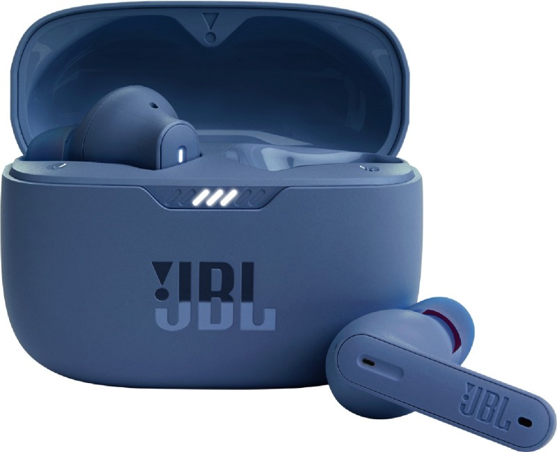 JBL Tune 230NCTWS with Active Noise Cancellation,40H Playtime,JBL App & Speed Charge Bluetooth Headset(Blue, True Wireless)