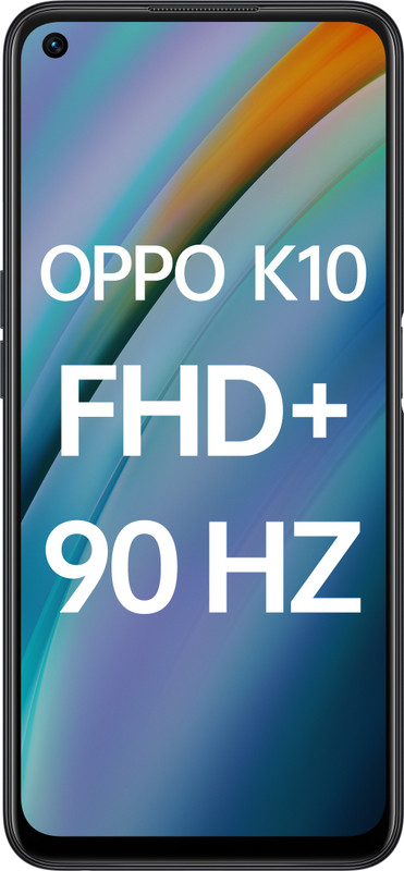 oppo k10 (black carbon, 128 gb)(6 gb ram)