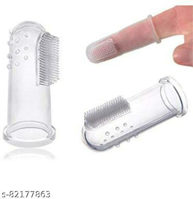 Grenterprise Baby Finger Tooth Brush with Holder Extra Soft Toothbrush