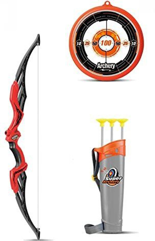 TOOBIL Big Size Heavy Duty Bow and Arrow Set for Kids Shoot-through Arrow Rest