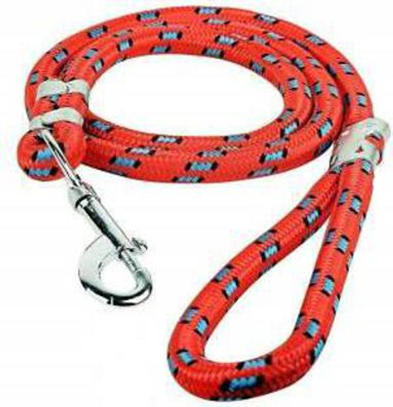SAWAY Sway Export Quality Dog Red Multi Rope Large Dog Head Collar(Large, RED)