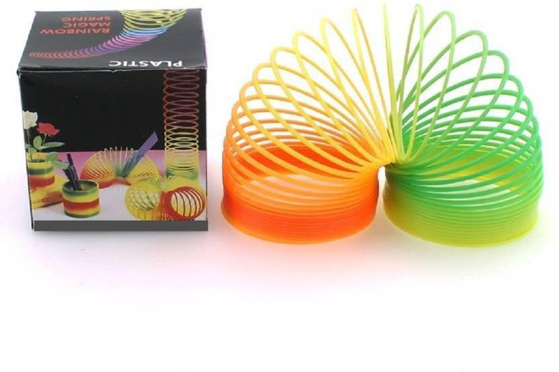 niveeka 216 2009 stress removal unbreakeable toys for all age unisex pocket portable Magic Spring Gag Toy(Multicolor)
