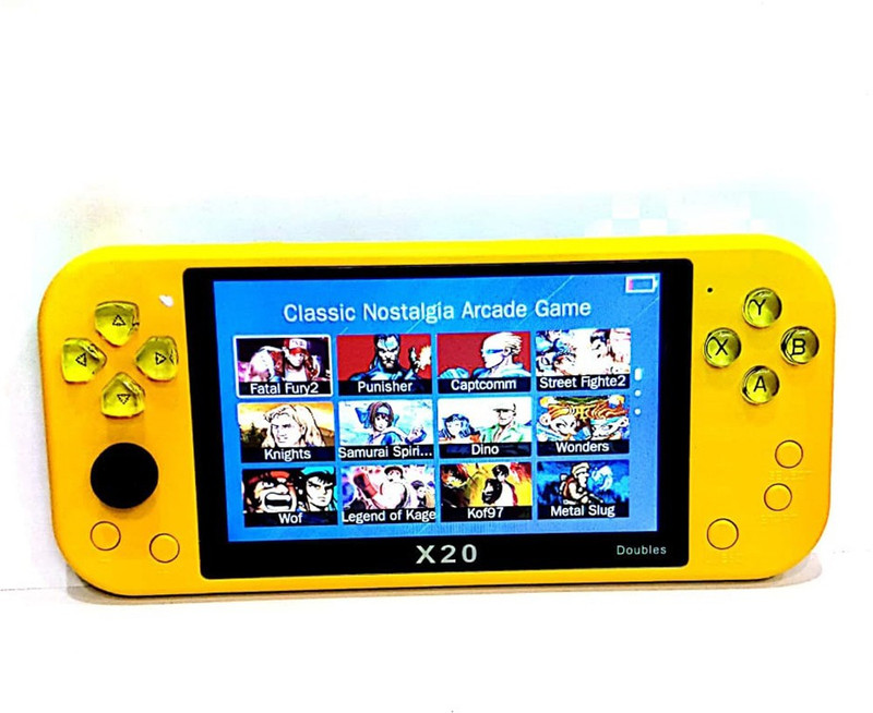 Clubics X20 5.1" HD Screen Gaming Console with 8GB + Music Player - Green HD Edition(Code in the Box - for PSP)