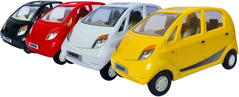 SHRISHA CREATION Nano Car Maintenance Free Pullback Spring Action Race Toy(Multicolor, Pack of: 1)