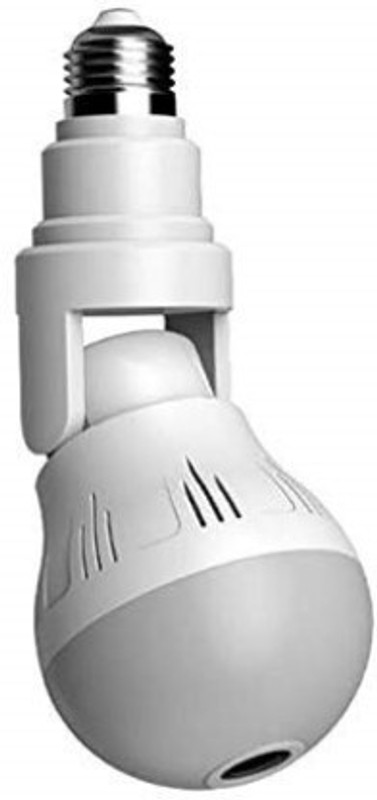 SKY HUB LED Bulb Light 360 Panoramic security micro smart IP WIFI CCTV Camera Spy Camera(1 Channel)