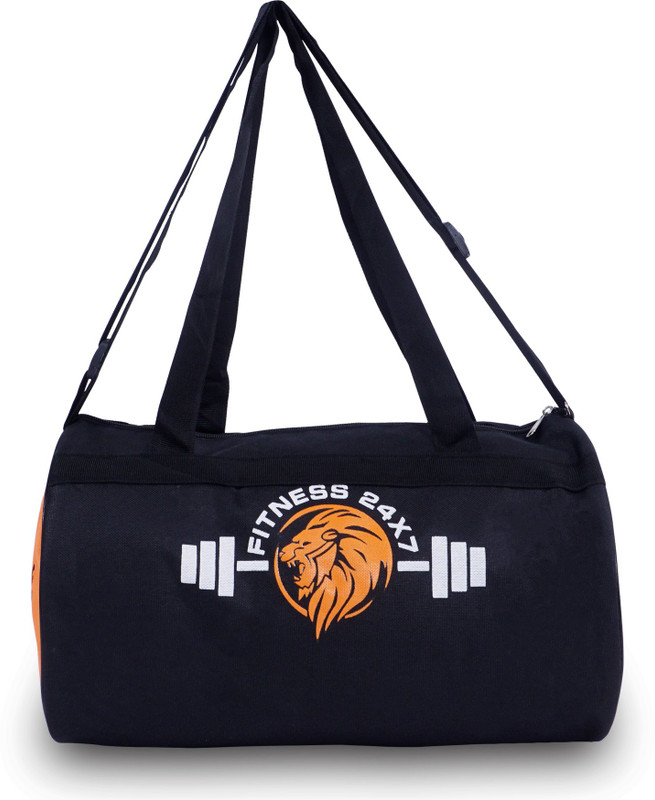 STARX Multipurpose Orange Black bag(Orange, Kit Bag)