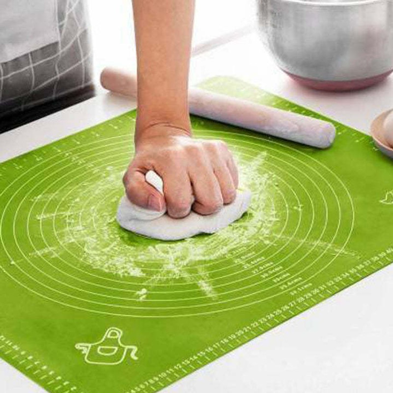ShoppyCharms Reusable Food Grade Silicon Roti Fondant Rolling Baking Sheet Mat(Size- 40x30cm) Food-grade Silicone Baking Mat(Pack of 1)