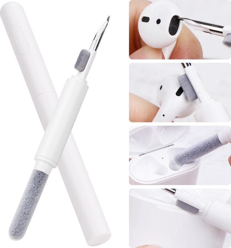 VOYEE Cleaning Pen for Airpods, 4-in-1 Cleaning kit Earbuds Cleaning Pen for AirPods for Mobiles(Pen for Airpods, 4-in-1 Cleaning kit Earbuds Cleaning Pen for AirPods)