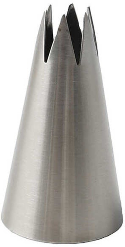 Rvs fantastikitchen store 1M + 2D Flower Stainless Steel Nozzles with 25 Piping Icing Bag for Cake Stainless Steel Round Icing Nozzle(Steel Pack of 27)