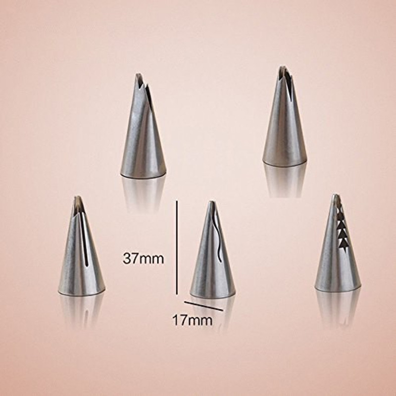 K Kudos Enterprise Cake Decoration Icing Set(Set of 5)