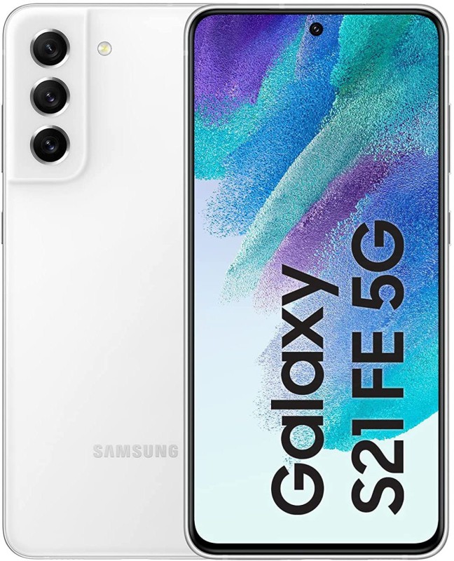 SAMSUNG Galaxy S21 FE 5G (White, 128 GB)(8 GB RAM)