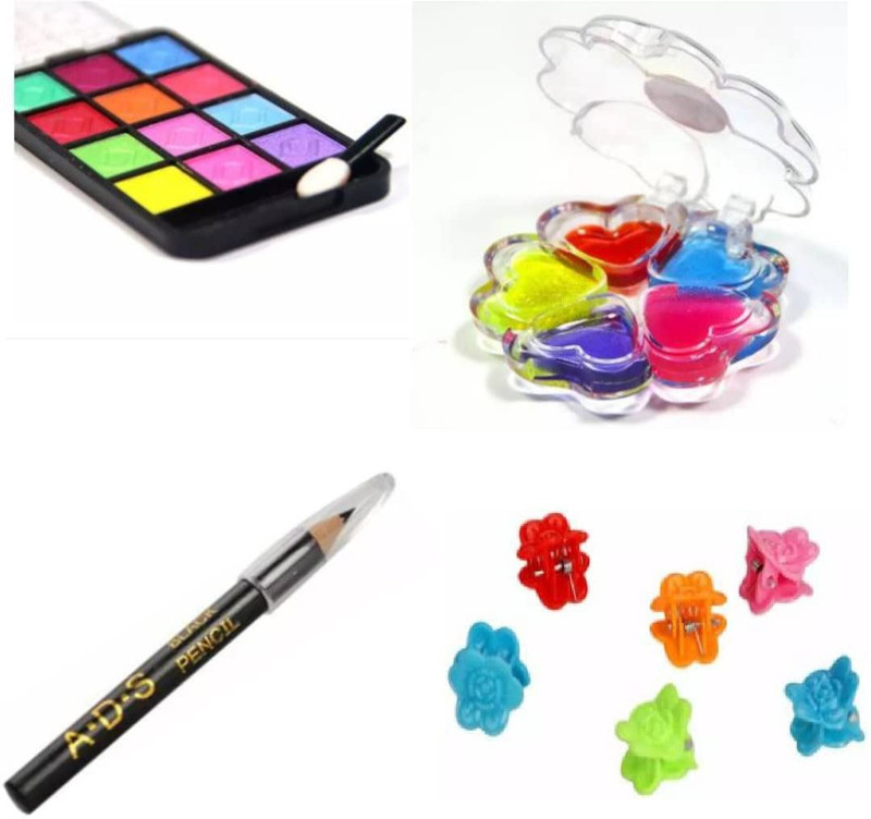 Craftwings Makeup Kit for Girls, Kids Play Washable Makeup Set and Nail Art Box Girl Gifts