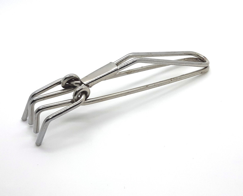 Mystrkiho Wire Tong/Pakkad Utensil Holder Serving, Utility, Roasting Pakkad Wire Tong/Pakkad Utensil Holder Serving, Utility, Roasting Pakkad 21 cm Utility, Serving Pakkad(Pack of 1)