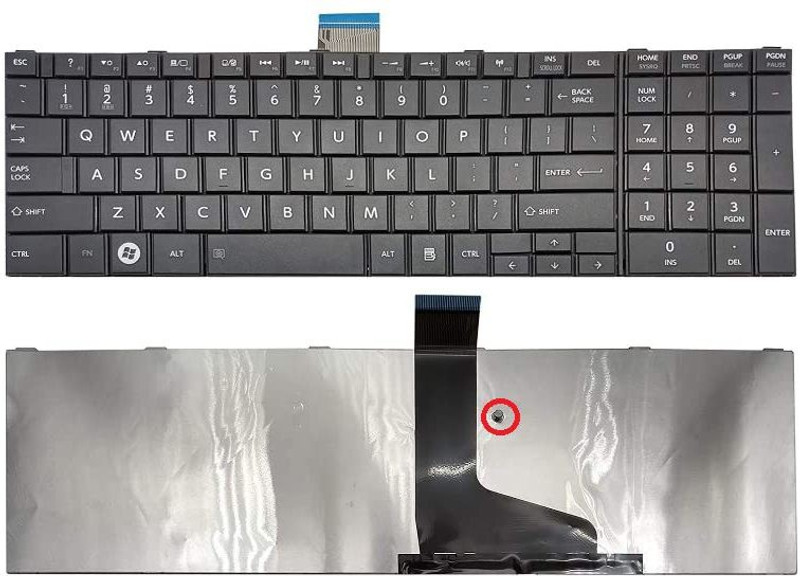 SellZone Satellite C850 C850D C870 C870D C855 L855 L875 L875D P855 P875 S855 Laptop Keyboard Replacement Key