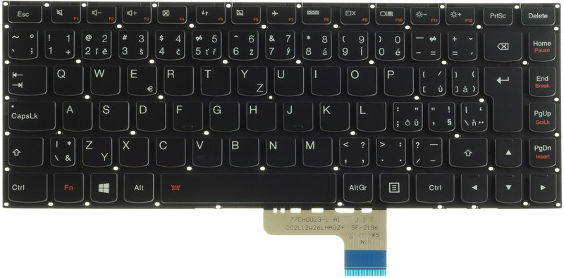 SellZone Laptop Keyboard Replacement YOGA 2 PRO 13, 20266 Laptop Keyboard Replacement Key