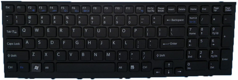 SellZone Laptop Keyboard for Sony VAIO VPC EH White Laptop Keyboard Replacement Key