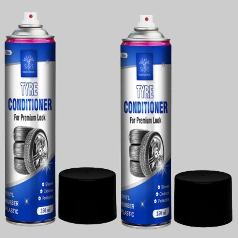SAPI'S Tyre Cleaner and Conditioner (Pack f 2) Engine Cleaner(1000 ml)