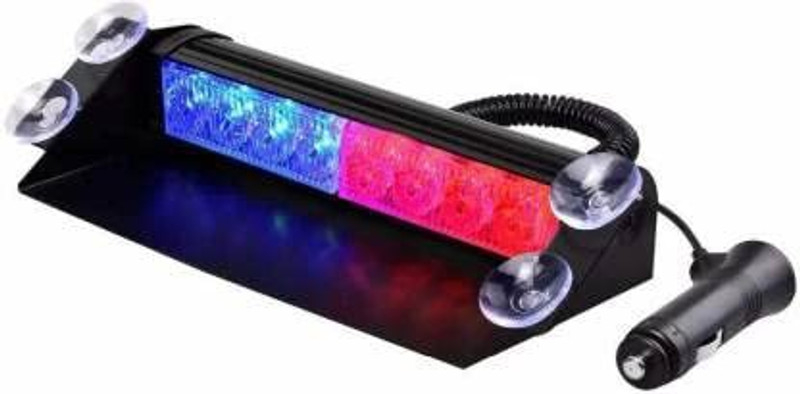 RIDERBOLT Police light 3-Way Car Fancy Lights(Black)