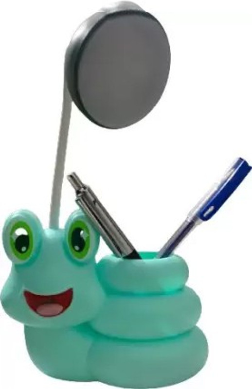 Synlark Snail Shaped Table/Study Lamp With Pen/Pencil Holder For Kids (Multicolor) Study Lamp(22 cm, Multicolor)