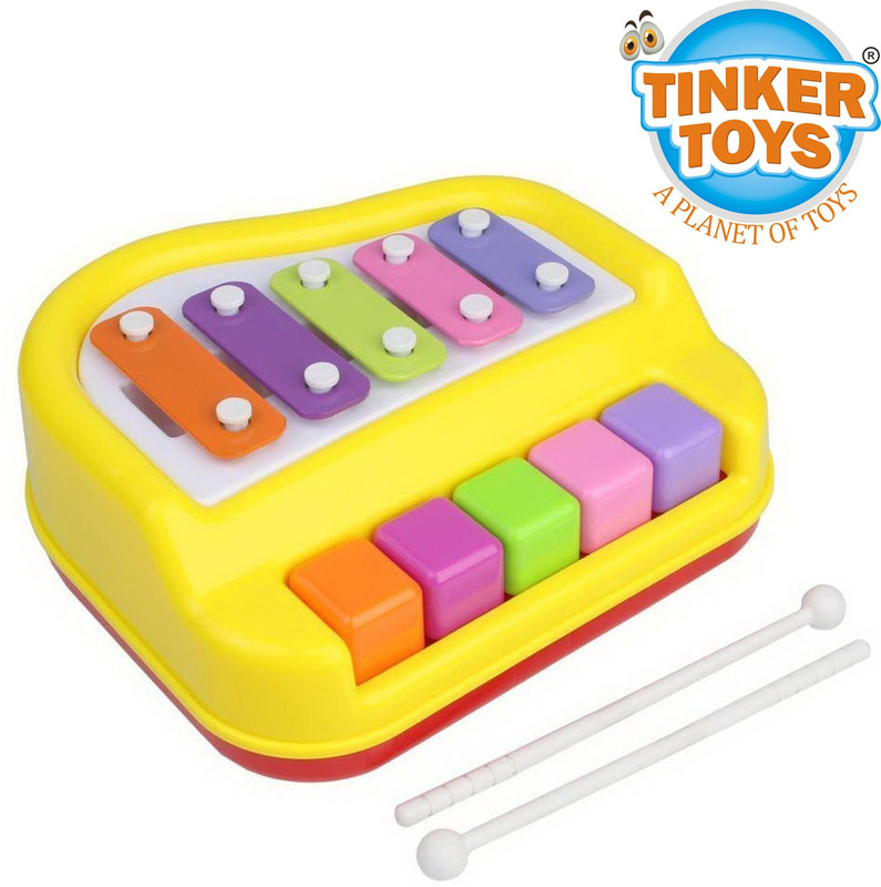 Tinker Toys Piano Xylophone(Yellow)