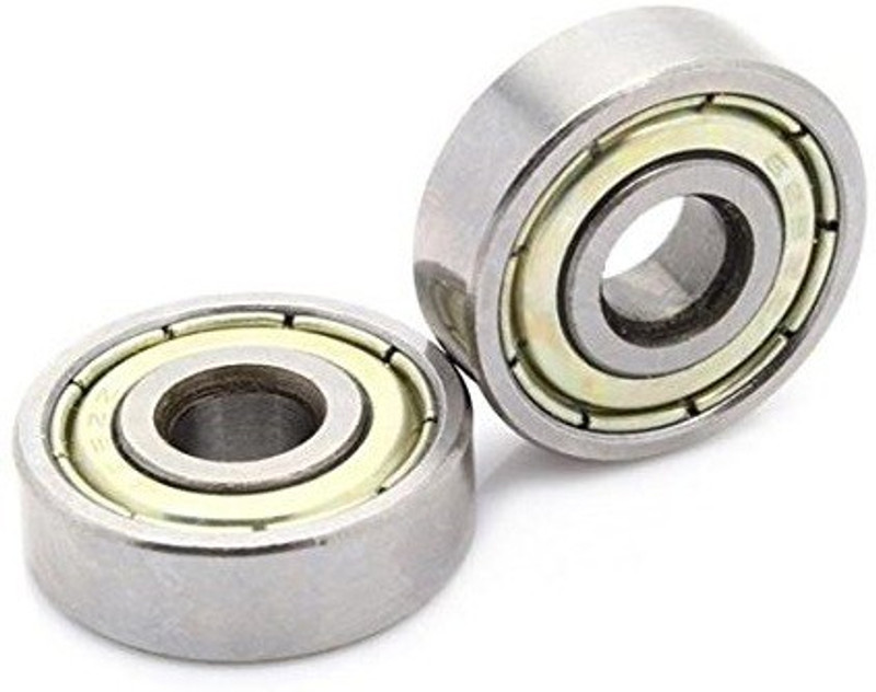 MINSALES™ Deep Groove Ball Bearing 6X19X6 mm For 3D Printer For CNC (Quantity: 4 Pcs) Wheel Bearing