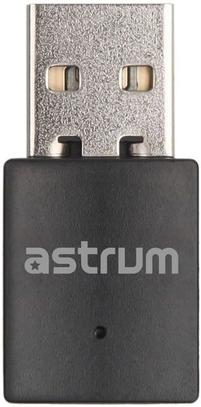 ASTRUM 300Mbps Nano Wi-fi Network Adapter for PC/Laptop - NA300 Wireless USB Lan Adapter compatible with Windows, Mac, Linux(300 Mbps)