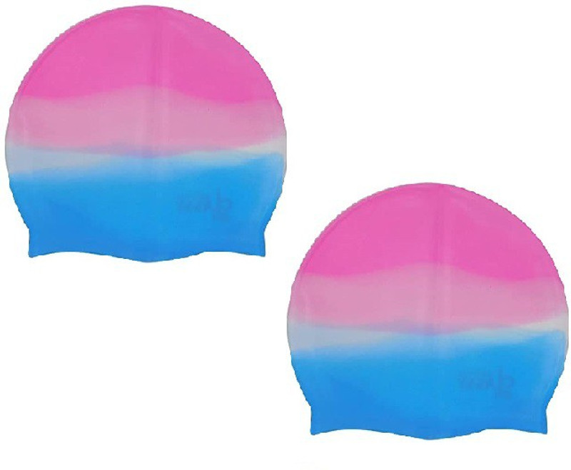 HHS SPORTS Silicone swimming cap multicolor (pack of 2) Swimming Cap(Pack of 2)