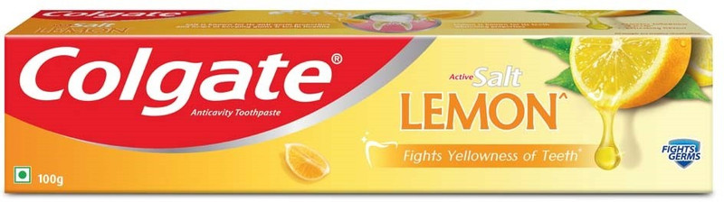 Colgate Active Salt Lemon Germ Fighting Toothpaste(100 g)