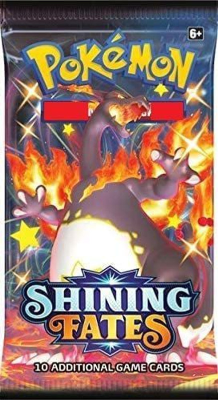 Toyzzilla Poke-Moon Playing Card Shining Fates Booster Packs Display Box for Kids,Adults(Multicolor)