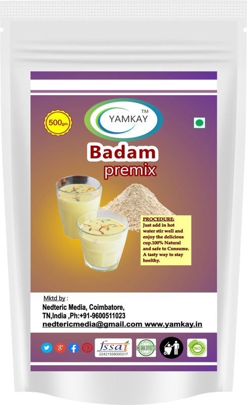 yamkay Premix with Badam 500g(500 kg)