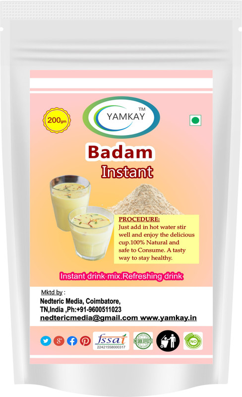 yamkay Instant Badam Premix 200g(200 g)