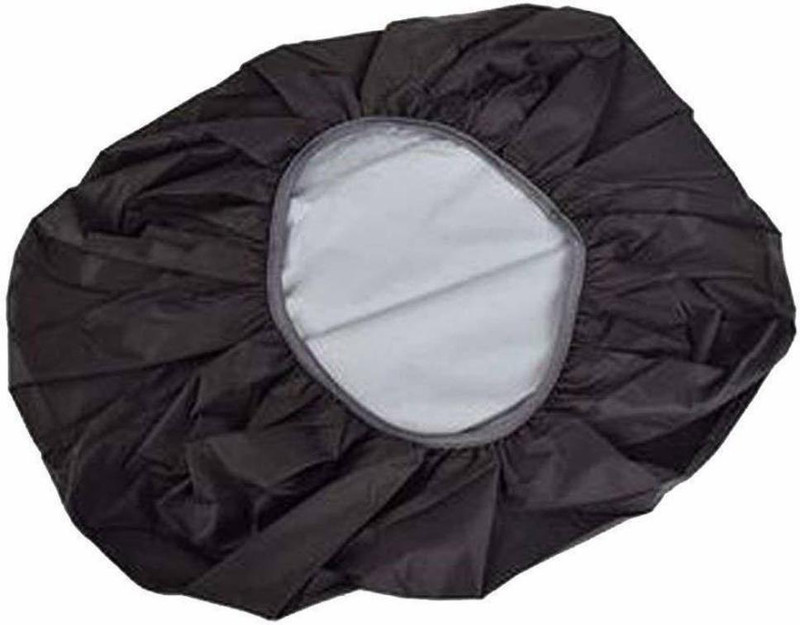 JAYDEEP ENTERPRISE Raincover Raincover Waterproof Backpack with Pouch Luggage Cover (Free Size, Black) Luggage Cover(Free Size, Black)