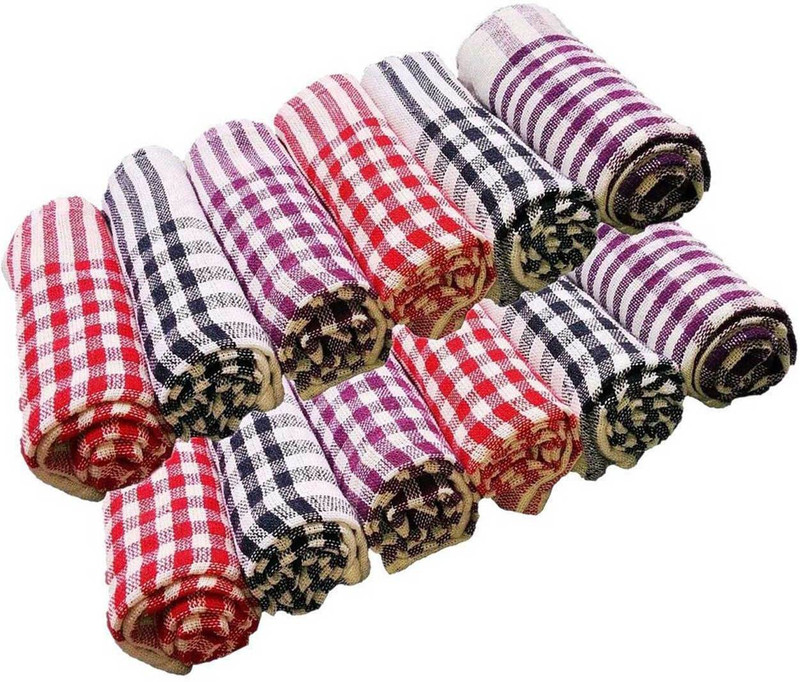 UZUN KT60S Multicolor Cloth Napkins(12 Sheets)