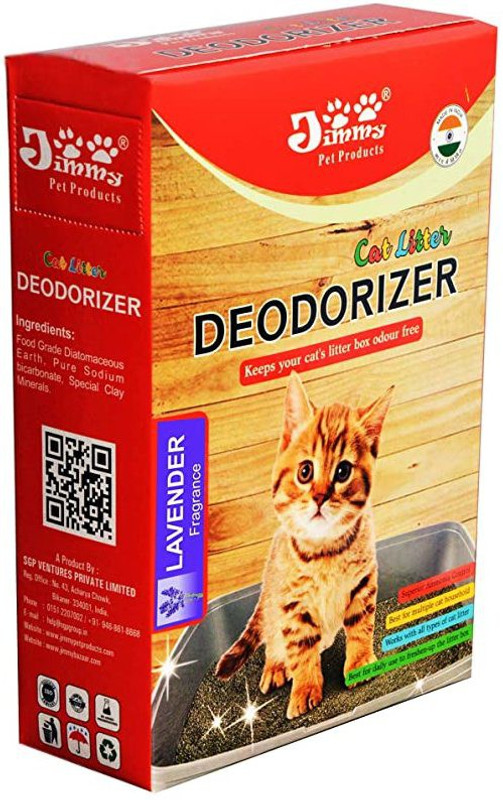 Jimmy Cat Litter Lavender fragrance Deodorizer(1200 g, Pack of 1)