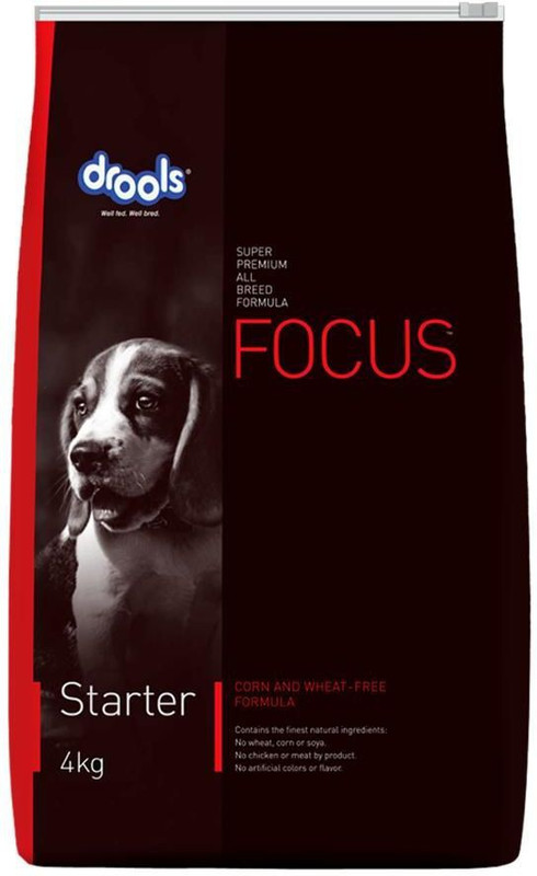 Drools Focus Adult Super Premium Dog Food 4kg Chicken Dog Treat(4 kg)