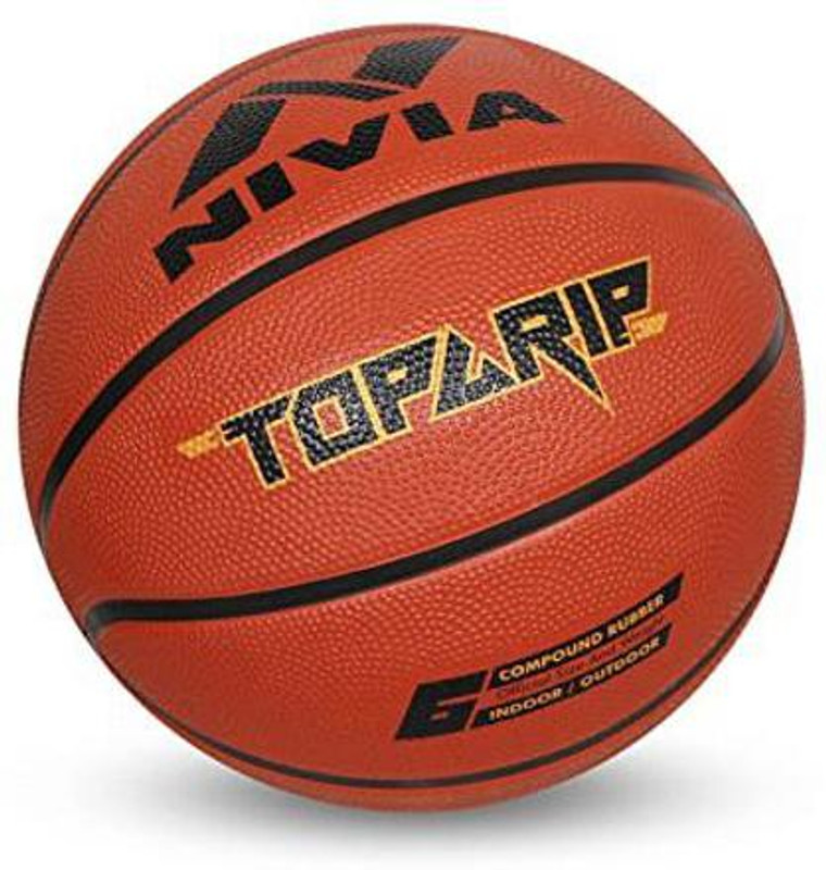 NIVIA Top Grip Basketball - Size: 5(Kids, Pack of 1, Brown)